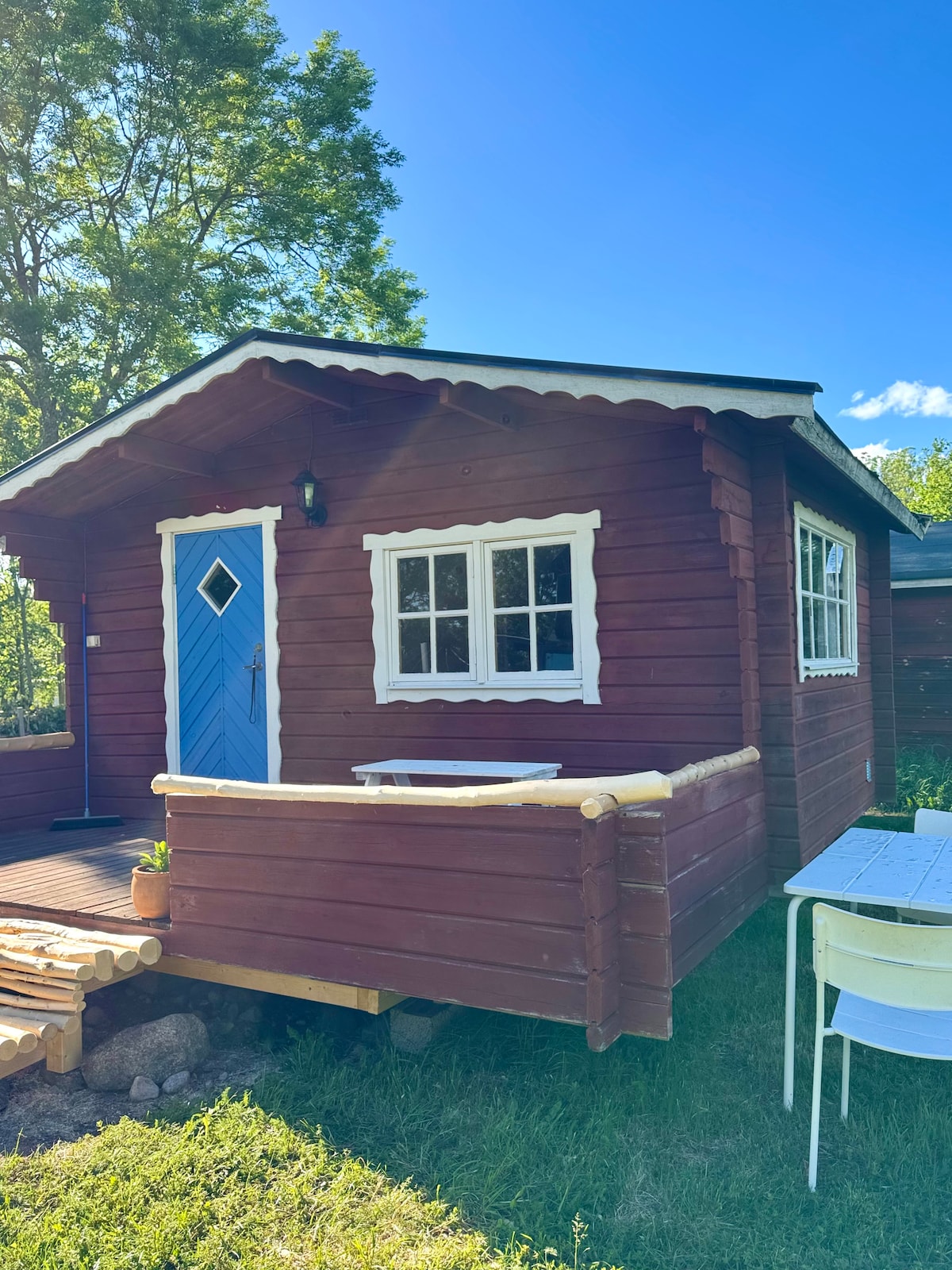Mysig stuga på Målen Gård