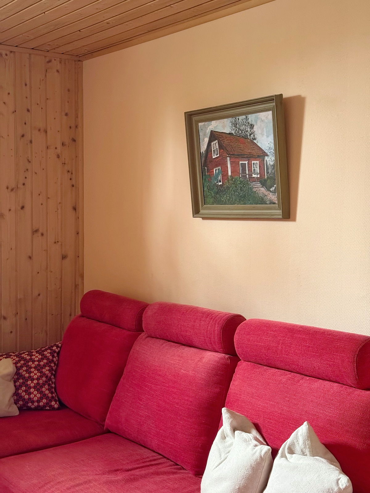 Liten lägenhet i ladan