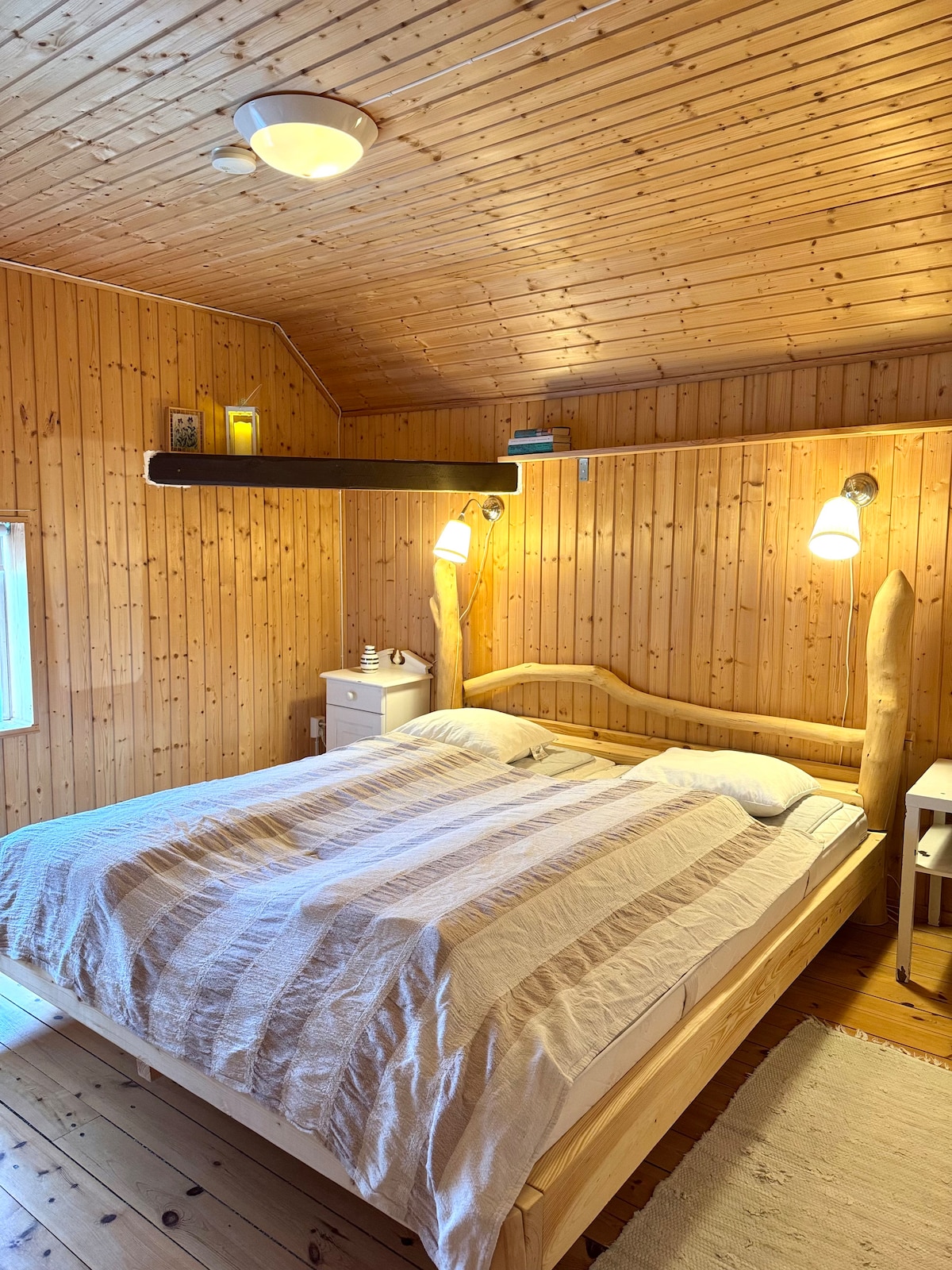 Liten lägenhet i ladan